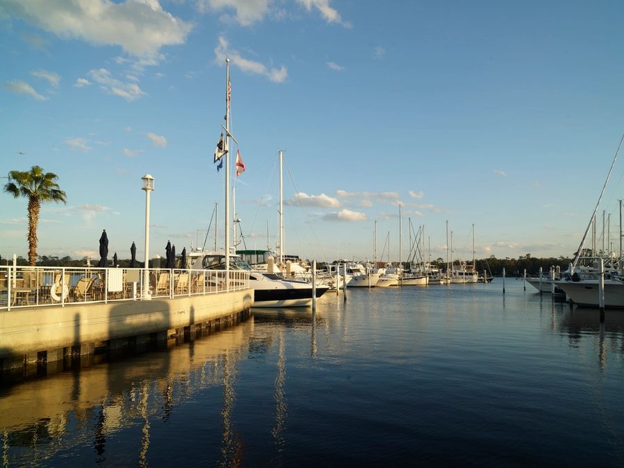 Boats at a Florida marina